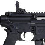 Smith & Wesson M&P15-22 Sport MOE SL Matte Black .22 LR Semi-Auto Rifle Magpul MBUS Folding Rear Sight