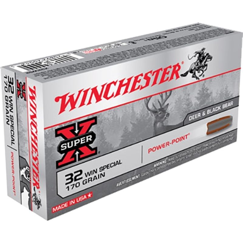 Winchester 32 Win Special 170gr Power Point Ammo - X32WS2