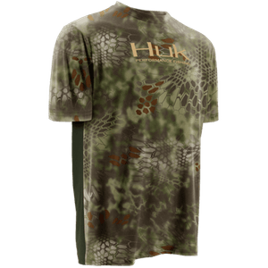 Huk Men's Kryptek ICON Short Sleeve Shirt - Size Medium