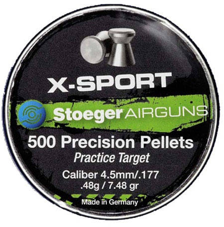 Stoeger Airguns X-Sport 500 Count .177 Caliber Airgun Pellets