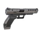 Century Arms CANIK TP9SFx 9mm Pistol - Tungsten Grey Slide Above Right Side View