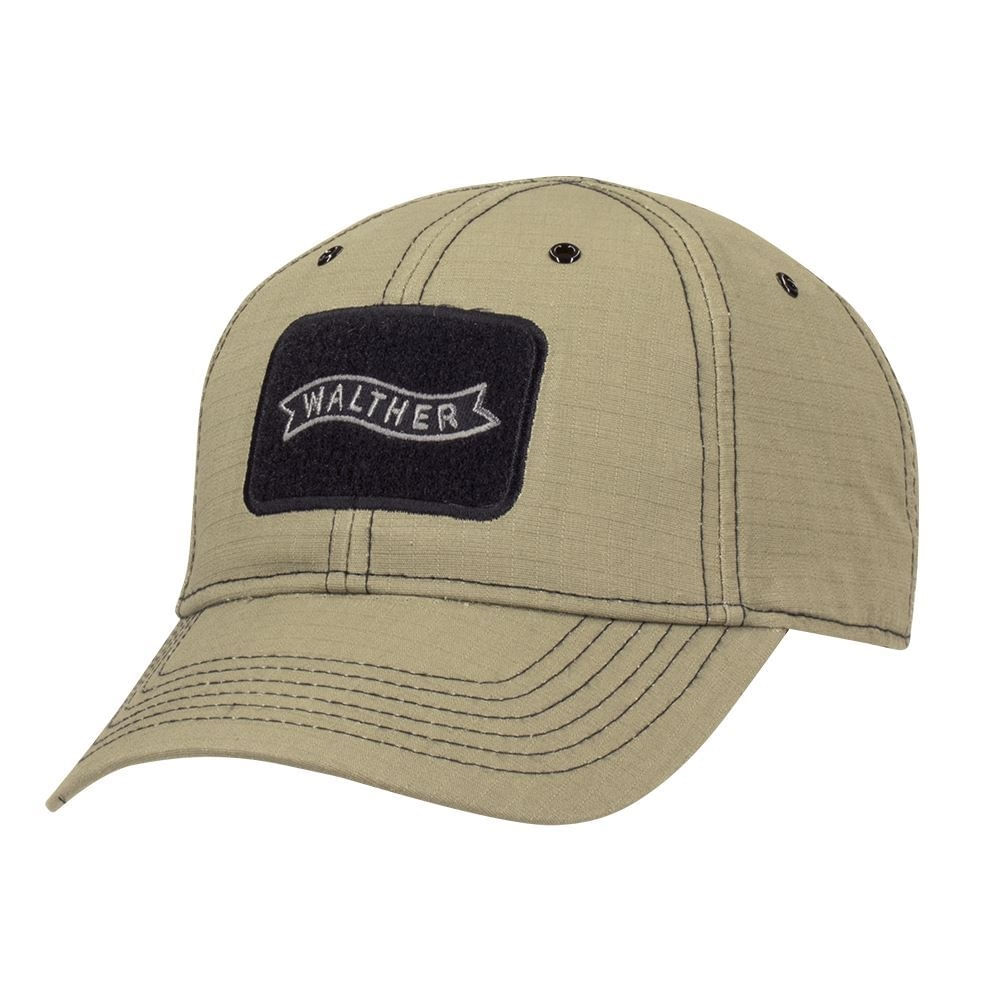 Walther's Khaki With Black Stitching Hat
