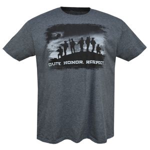 DUTY HONOR RESPECT Support our Troops Custom CZ Dan Wesson Ring Spun Soft T Shirt