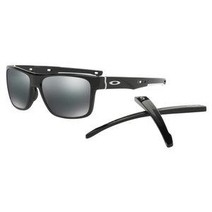 Oakley Crossrange Polished Black/Grey Unisex Sunglasses