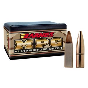 Barnes Bullets 30195 Rifle MPG223/5.56 Caliber .224 55 GR Multi-Purpose Green 100 Box