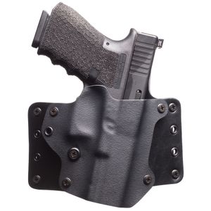 BlackPoint 100077 Leather Wing OWB S&amp;W M&amp;P 9/40 Kydex/Leather Black