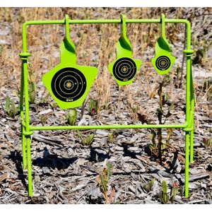 SME SMEST22FLD Spinning Target  with Folding Support Arms 22 Cal Rifle/Handgun Steel