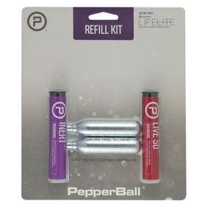 UTS/PEPPERBALL 970010178 LifeLite Refill Kit  Includes Practice Projectile/SD PepperBall Projectile/2 CO2 Cartridges