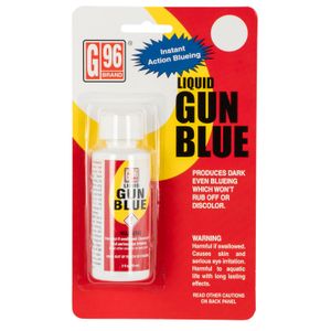 G96 1069 Gun Blue Liquid Touch Up Blueing 2 oz Squeeze Bottle