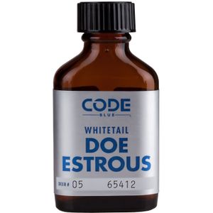 Code Blue OA1001 Whitetail  Liquid Doe Estrous Urine Buck Lure 1 oz