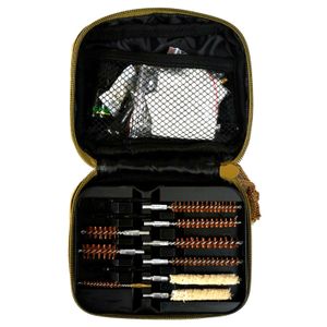 Clenzoil 2830 Multi-Caliber Rifle Multi-Caliber Cleaning Kit 13 Piece Tan Case