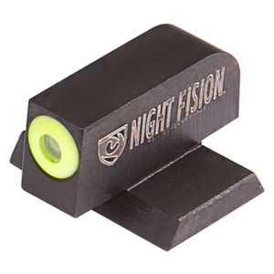 Night Fision CNK025001YGX Night Sight Front Square Top Century Canik TP9SFx/TP9SFL Green Tritium w/Yellow Outline Black