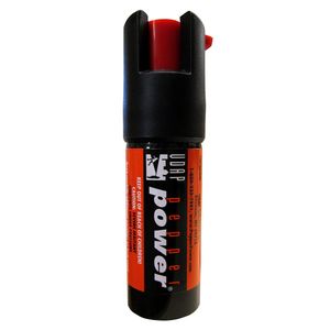 UDAP 2VC Pepper Spray Stream Spray .4oz/11g 10 Feet 10% OC Black