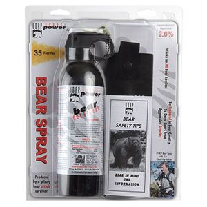 UDAP 18CP Magnum Bear Spray  with Chest Holster 308gr OC Pepper Up to 35 ft Range