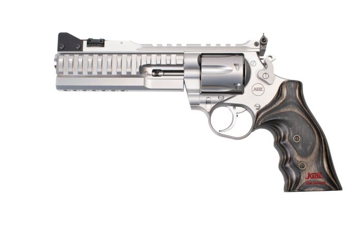 NIGHTHAWK CUSTOM STX 357 MAG SILVER KORTH REVOLVER 1 OF 50