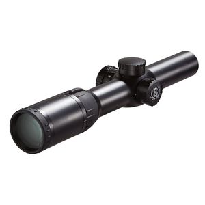 Styrka S7 Series 1-6x24mm Waterproof Riflescope w/Side Focus, Black, Plex Reticle