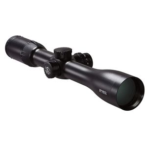 Styrka S7 Series 3-12x42mm Waterproof Riflescope w/Side Focus, Black, Illuminated Plex Reticle
