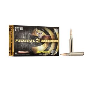 Federal Premium 270 WIN Berger Hybrin Hunter 140gr 20rds