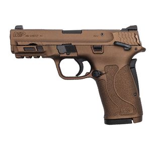 Smith & Wesson M&P380 Shield EZ M2.0 Burnt Bronze Pistol Manual Thumb Safety