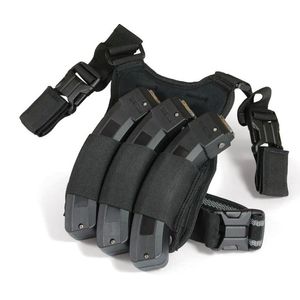 ADAPTIVE TACTICAL TRIPLE MAG DROP LEG STORAGE POUCH FOR RUGER 10/22 MAGAZINES