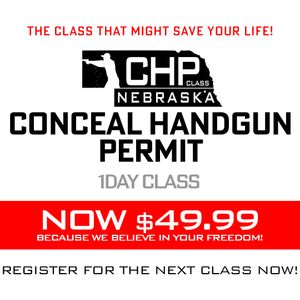 Nebraska Concealed Handgun Permit Course - 1 Hour lunch Break
