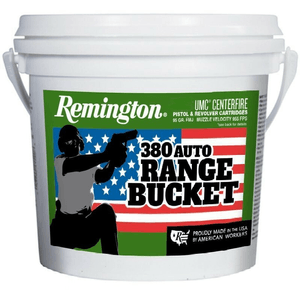 Remington 380 FMJ 95gr - 300 count bucket