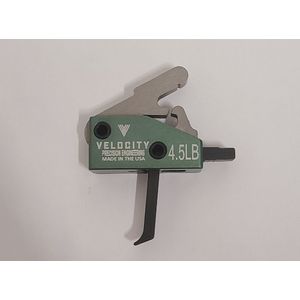Velocity AR Drop-In Trigger Straight With Finger Stop 4.5lb