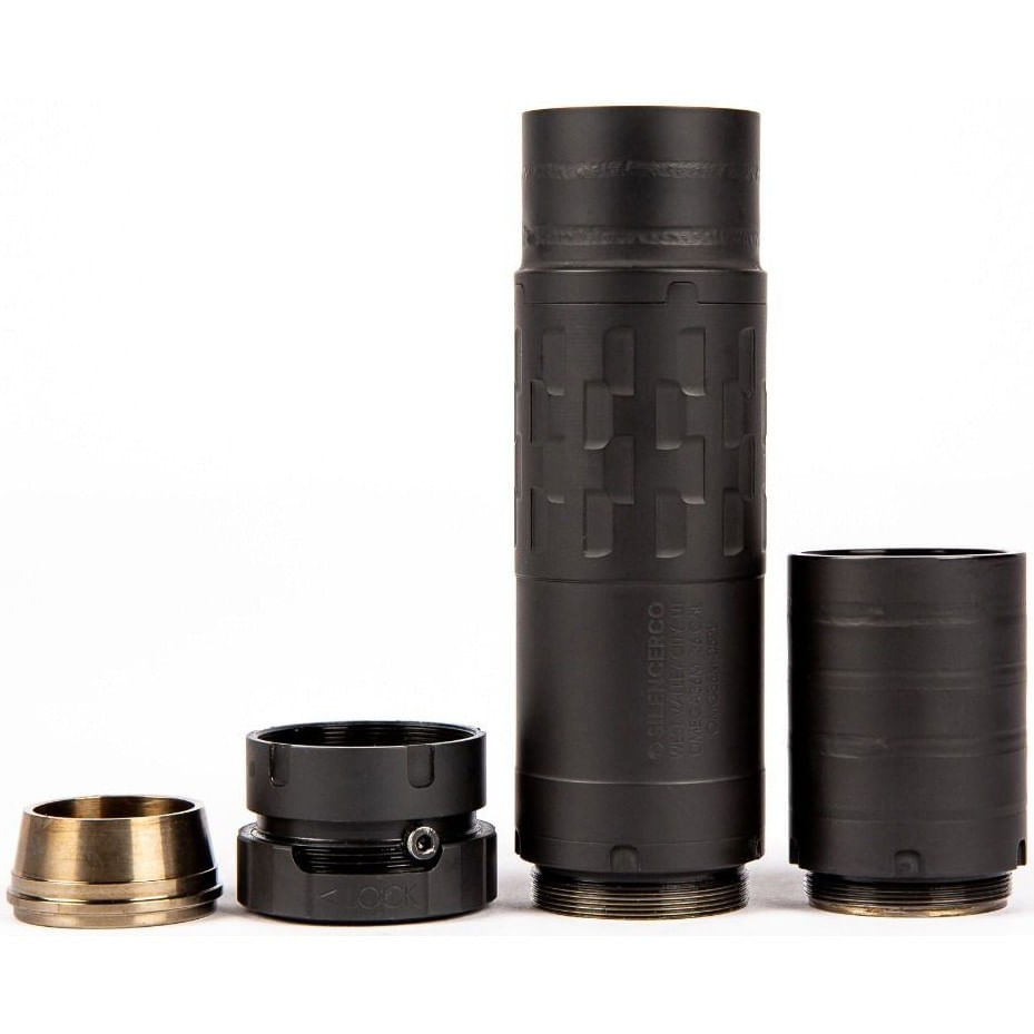 SilencerCo Omega 36M Silencer Black