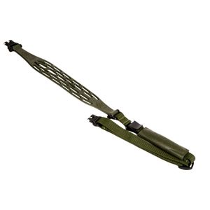 Limbsaver 12192 Kodiak-Air Sling 2" W Adjustable OD Green NAVCOM Rubber for Rifle
