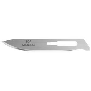 Havalon Knives SSC60ADZ Piranta Blades 2.75" 60A Stainless Steel Blade Replacement Blades 12 Blades