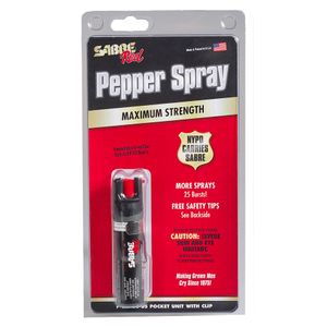 Sabre P220C Pocket P22 Pocket Unit Pepper Spray 8-10 ft Range 0.75 oz