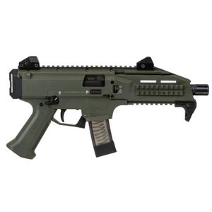 CZ-USA 91355 Scorpion EVO 3 S1  9mm Luger 7.72" TB 20+1 OD Green Cerakote