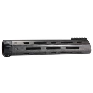 TacStar 1081115 Handguard With Sight Rail AR-15 Black Carbon Fiber 10" Picatinny/M-LOK