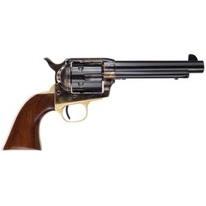 Taylors & Company 451 1873 Ranch Hand 45 Colt (LC) 6rd 5.50" Blued Cylinder & Barrel Color Case Hardened Steel Frame Walnut Grip