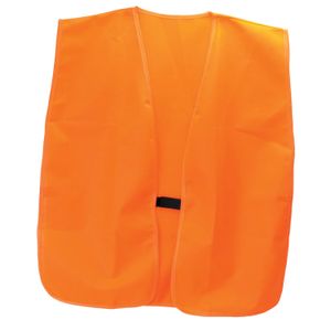 HME VEST-OR Safety Vest  OSFA Blaze Orange Polyester