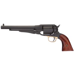 Taylors and Company 430ABR 1858 Remington Break Open 44 Cal Striker Fire 8" 6rd Black Nitride Walnut Grip