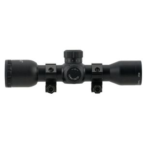 BSA TW4X30 Tactical Weapon Matte Black 4x 30mm 1" Tube Mil-Dot Reticle Features AR & SKS Mounts & Rings
