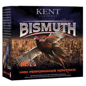 Kent Cartridge B123U425 Bismuth Upland 12 Gauge 3.00" 1 1/2 oz 5 Shot 25 Bx/ 10 Cs