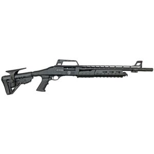 Silver Eagle Arms RZ17TAC RZ17 Tactical 12 Gauge 3" 18.50" 4+1 Black Black Fixed Adjustable Comb Stock Rail Pistol Grip