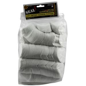 Seal 1 1012T Cleaning Patches  38-45 Cal Cotton 2.25" 1000 Per Bag