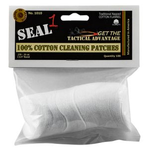 Seal 1 1010 Cleaning Patches  270-35 Cal Cotton 1.75" 100 Per Pack