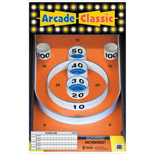 Action Target GSSKEE100 Action Skee-Ball Arcade Game Hanging Paper Target 23" x 35" 100 Per Box