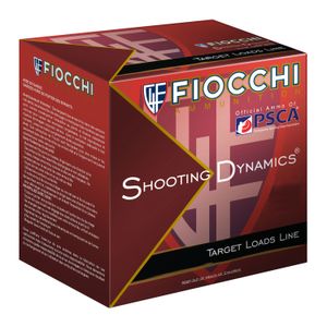 Fiocchi 12SD1H75 Shooting Dynamics Target Load 12 Gauge 2.75" 1 oz 7.5 Shot 25 Bx/ 10 Cs