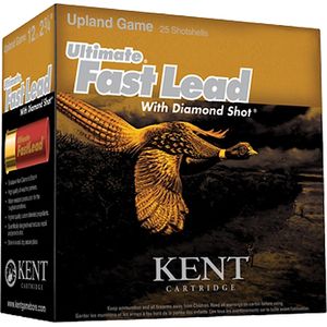 Kent Cartridge K122UFL366 Ultimate Fast Lead 12 Gauge 2.75" 1 1/4 oz 6 Shot 25 Bx/ 10 Cs