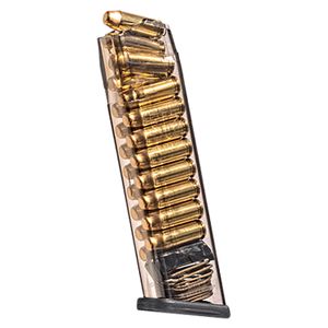 ETS Group GLK-20-20 Pistol Mags  Clear Extended 20rd for 10mm Auto Glock 29,40,20