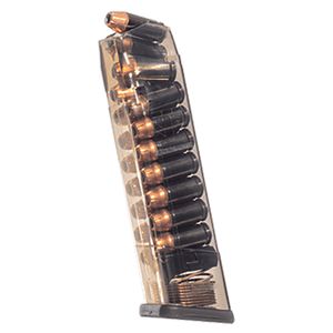 ETS Group GLK-21-18 Pistol Mags  Clear Detachable 18rd for 45 ACP Glock 21,30,41 (Except SF Variants)