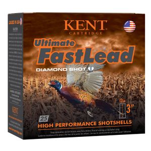 Kent Cartridge K123UFL505 Ultimate Fast Lead  12 Gauge 3" 1 3/4 oz 5 Shot 25 Bx/ 10 Cs