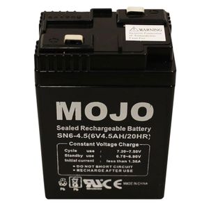 Mojo Outdoors HW2466 King Mallard Rechargeable Battery 6 Volt Lead-acid 4.5 mAh