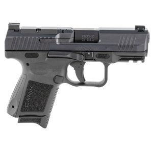 Canik HG5643N TP9 Elite Subcompact 9mm Luger 3.60" 15+1,12+1 Black Frame Black Nitride Steel Slide Black Interchangeable Backstrap Grip