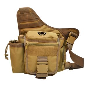 Rukx Gear ATICTSBT Sling Bag  Tan 600D Polyester Sling Bag